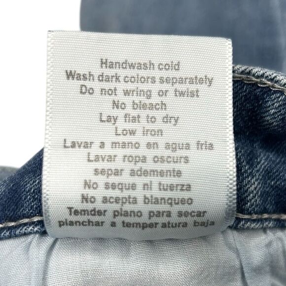 Judy Blue Shredding Up Relaxed Fit‎ Distressed Medium Denim Jeans JB8273 Size 29 - Picture 5 of 6